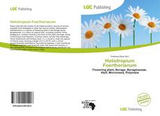 Portada del libro de Heliotropium Foertherianum