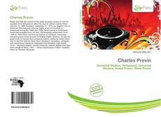 Portada del libro de Charles Previn