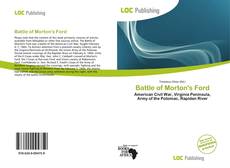 Capa do livro de Battle of Morton's Ford 