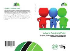 Capa do livro de Johann Friedrich Peter 