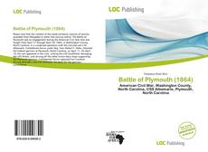 Portada del libro de Battle of Plymouth (1864)