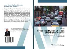 Bookcover of neue Serie: Studien über den öffentlichen Verkehr