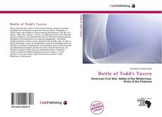 Buchcover von Battle of Todd's Tavern