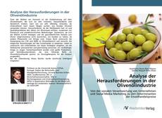 Bookcover of Analyse der Herausforderungen in der Olivenölindustrie