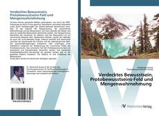 Copertina di Verdecktes Bewusstsein, Protobewusstseins-Feld und Mengenwahrnehmung