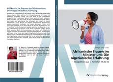 Copertina di Afrikanische Frauen im Ministerium: Die nigerianische Erfahrung