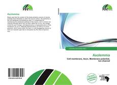 Capa do livro de Axolemma 