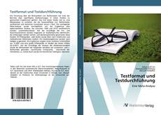 Bookcover of Testformat und Testdurchführung