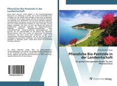 Bookcover of Pflanzliche Bio-Pestizide in der Landwirtschaft