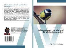 Bookcover of Informationen für alle und ländliche Gemeinden