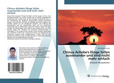 Bookcover of Chinua Achebe's Dinge fallen auseinander und sind nicht mehr einfach