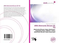 Capa do livro de ARA Almirante Brown (D-10) 