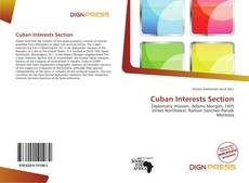 Capa do livro de Cuban Interests Section 