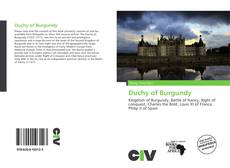 Portada del libro de Duchy of Burgundy