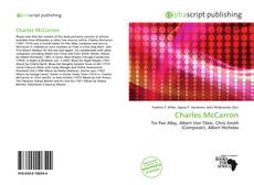 Bookcover of Charles McCarron