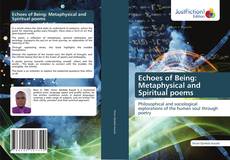 Copertina di Echoes of Being: Metaphysical and Spiritual poems
