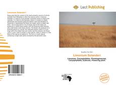 Buchcover von Limonium Solanderi