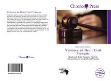 Buchcover von Violence en Droit Civil Français