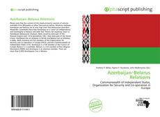 Bookcover of Azerbaijan–Belarus Relations
