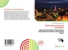 Copertina di Azerbaijan–Canada Relations
