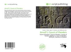 Bookcover of Arnulf I, Count of Flanders