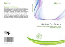 Capa do livro de Battle of Fort Pickens 