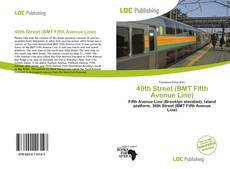 Capa do livro de 40th Street (BMT Fifth Avenue Line) 