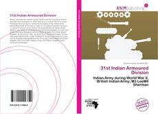 Buchcover von 31st Indian Armoured Division