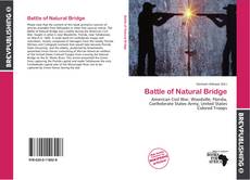 Battle of Natural Bridge kitap kapağı