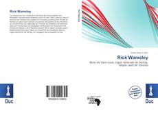 Bookcover of Rick Wamsley