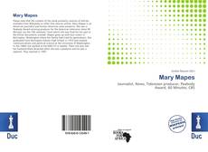 Bookcover of Mary Mapes