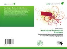 Azerbaijan–Switzerland Relations的封面