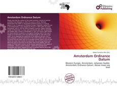 Buchcover von Amsterdam Ordnance Datum