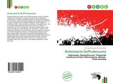 Antennaria Suffrutescens的封面