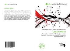 Borítókép a  Callum Milne - hoz