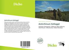 Borítókép a  Antirrhinum Kelloggii - hoz