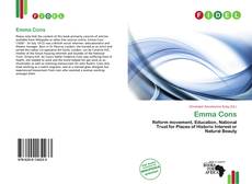Emma Cons的封面