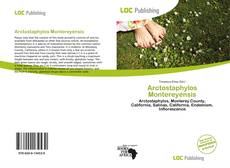 Capa do livro de Arctostaphylos Montereyensis 