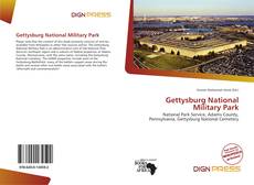 Capa do livro de Gettysburg National Military Park 