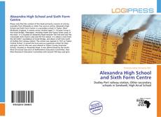 Bookcover of Alexandra High School and Sixth Form Centre
