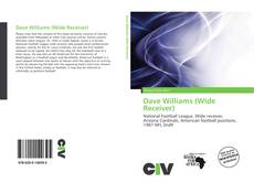 Portada del libro de Dave Williams (Wide Receiver)