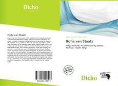 Buchcover von Hofje van Staats