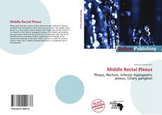 Middle Rectal Plexus kitap kapağı