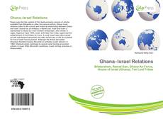 Capa do livro de Ghana–Israel Relations 