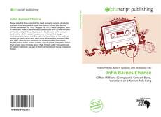 Borítókép a  John Barnes Chance - hoz