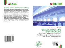 Buchcover von Classon Avenue (IND Crosstown Line)