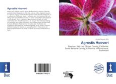 Bookcover of Agrostis Hooveri