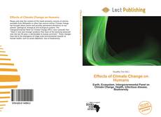 Обложка Effects of Climate Change on Humans