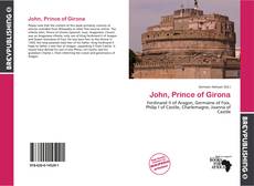 John, Prince of Girona kitap kapağı