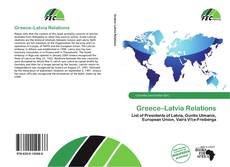 Capa do livro de Greece–Latvia Relations 